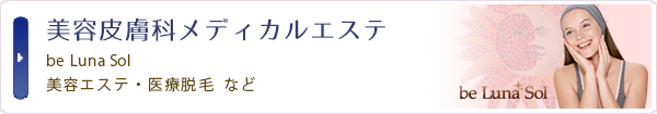 美容皮膚科メディカルエステ：美容エステ・医療脱毛  など